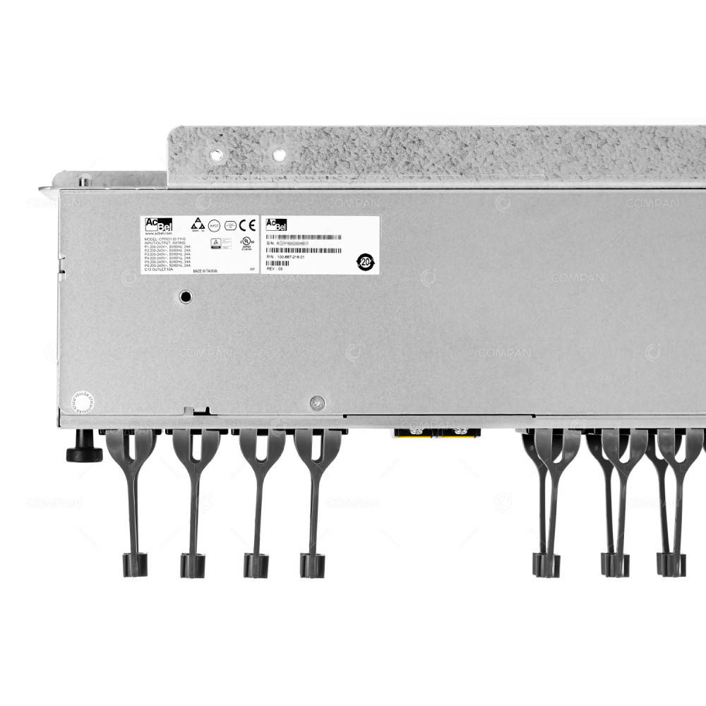 100-887-216-01 EMC 200-240V/24A 50/60HZ 3-PHASE PDU 37x C13 FOR ECS T-RACK6